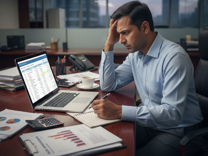 Indian business owner frustrated with traditional ERP costs - ERPNext vs traditional ERP comparison