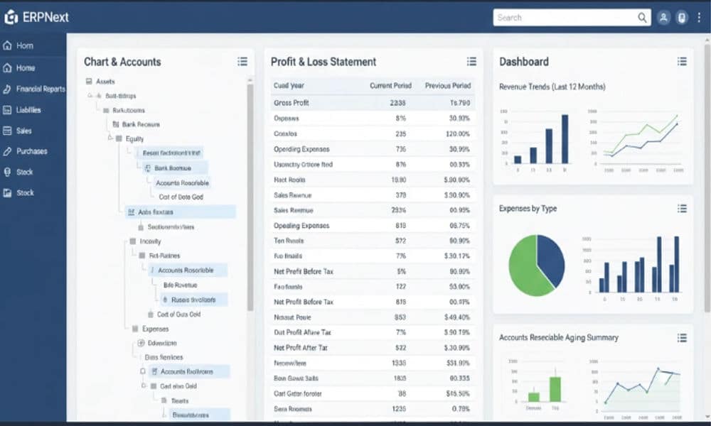ERPNext Financial Accounting Module