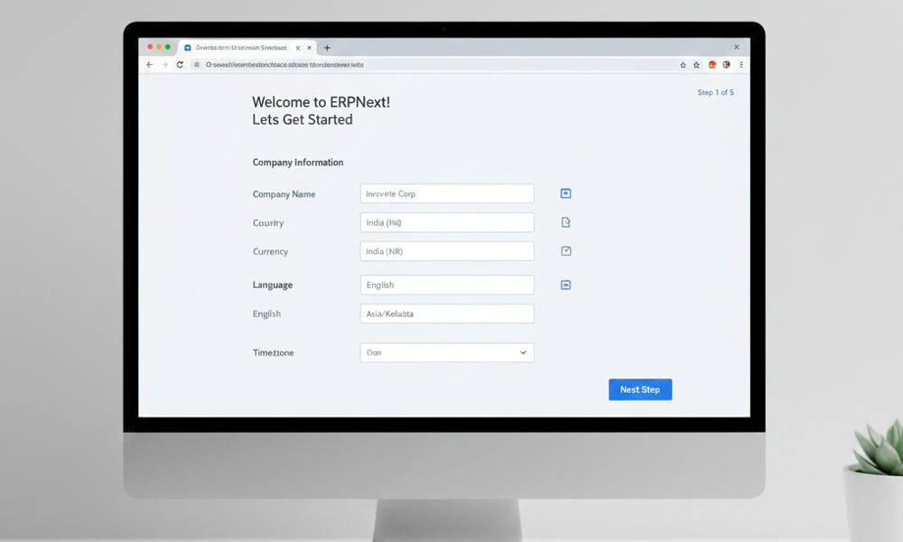 ERPNext Setup Wizard Configuration
